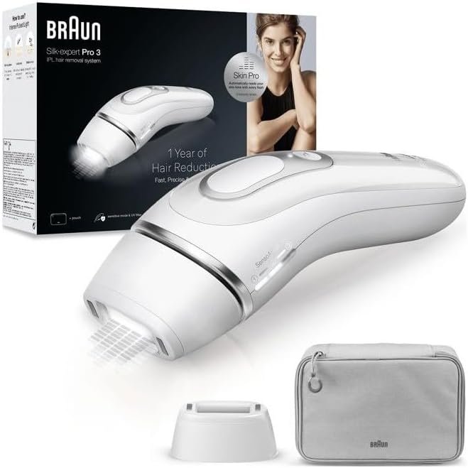 Dépilateur à lumière pulsée électrique Braun Silk-Expert Pro 3 PL3020 IPL - Image du produit