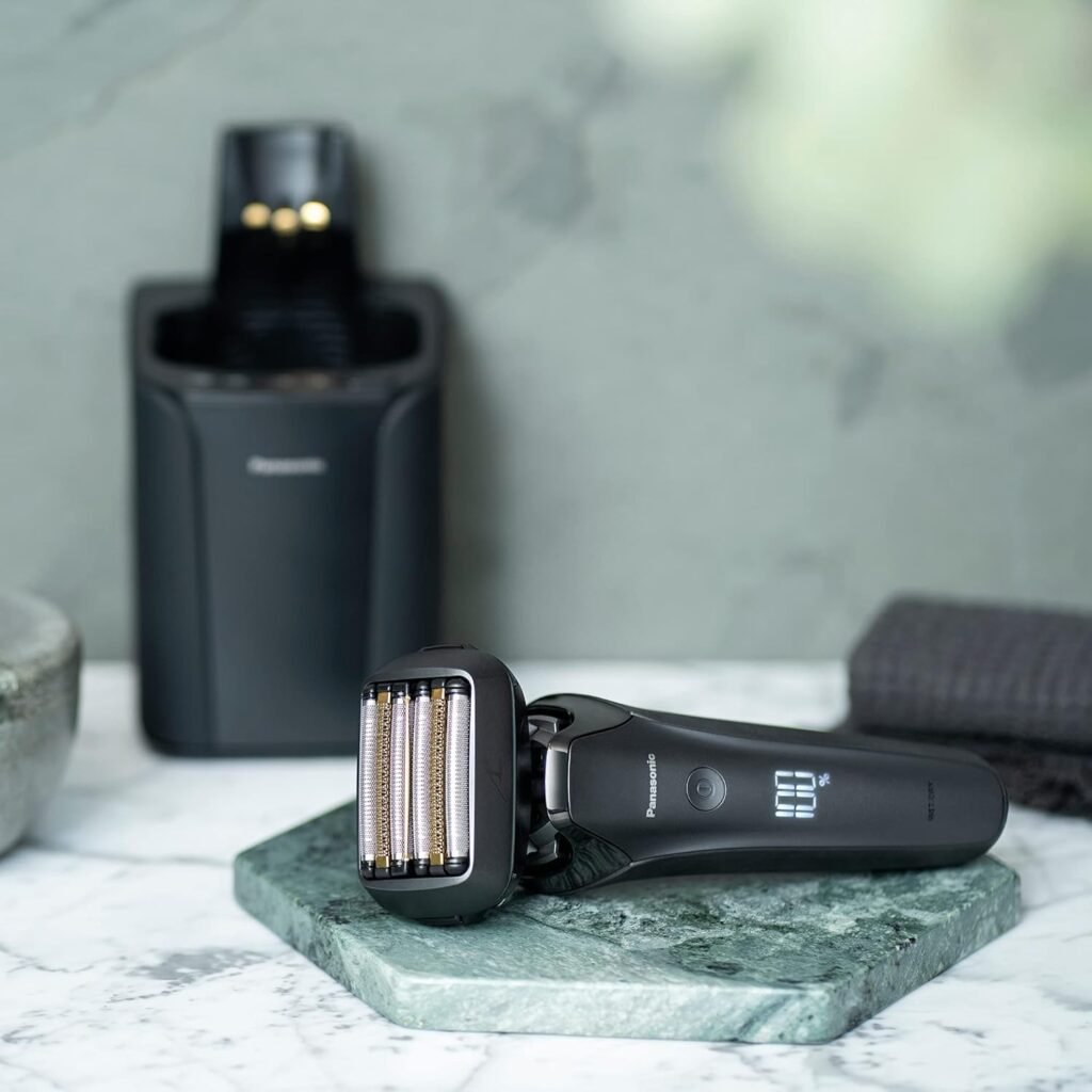 Panasonic ES-LS9A-K803 Rasoir Électrique Humide Et Sec À 6 Lames Pour Hommes