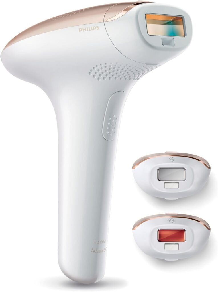 Philips Lumea Advanced - épilation à lumière (secteur) - Épilateur à lumière pulsée pour une épilation efficace et durable.