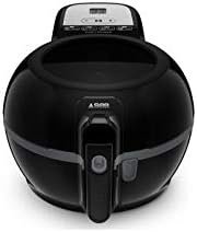 Friteuse SEB Actifry Advance 1.2kg, la friteuse sans huile électrique noire avec régulation intelligente de la température. Faites frire sainement avec la pale de brassage et l'application de recettes. Profitez d'une friture sans odeur et facile à utiliser avec le modèle FZ727800.