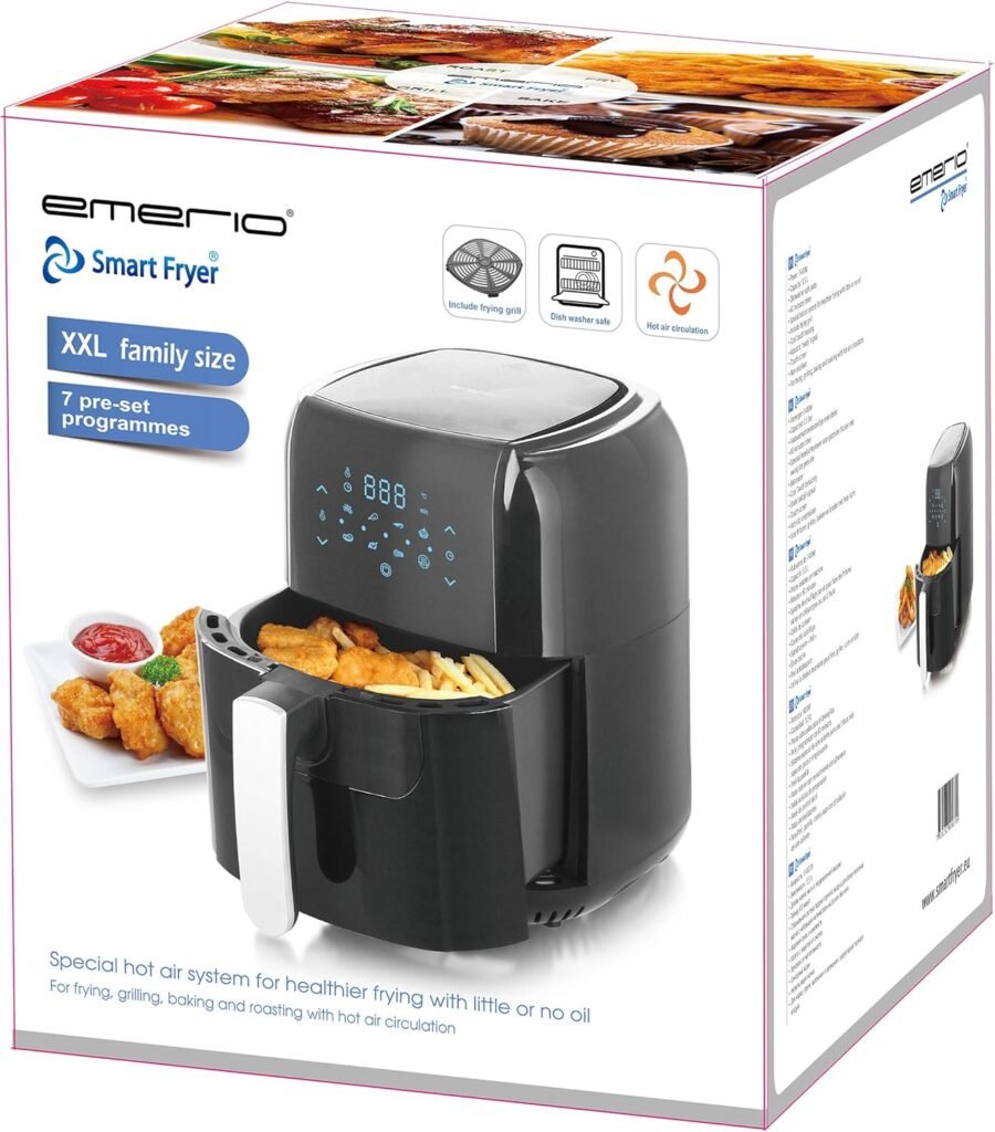 Friteuse Emerio AF-123544 SmartFryer Noir 5,5L