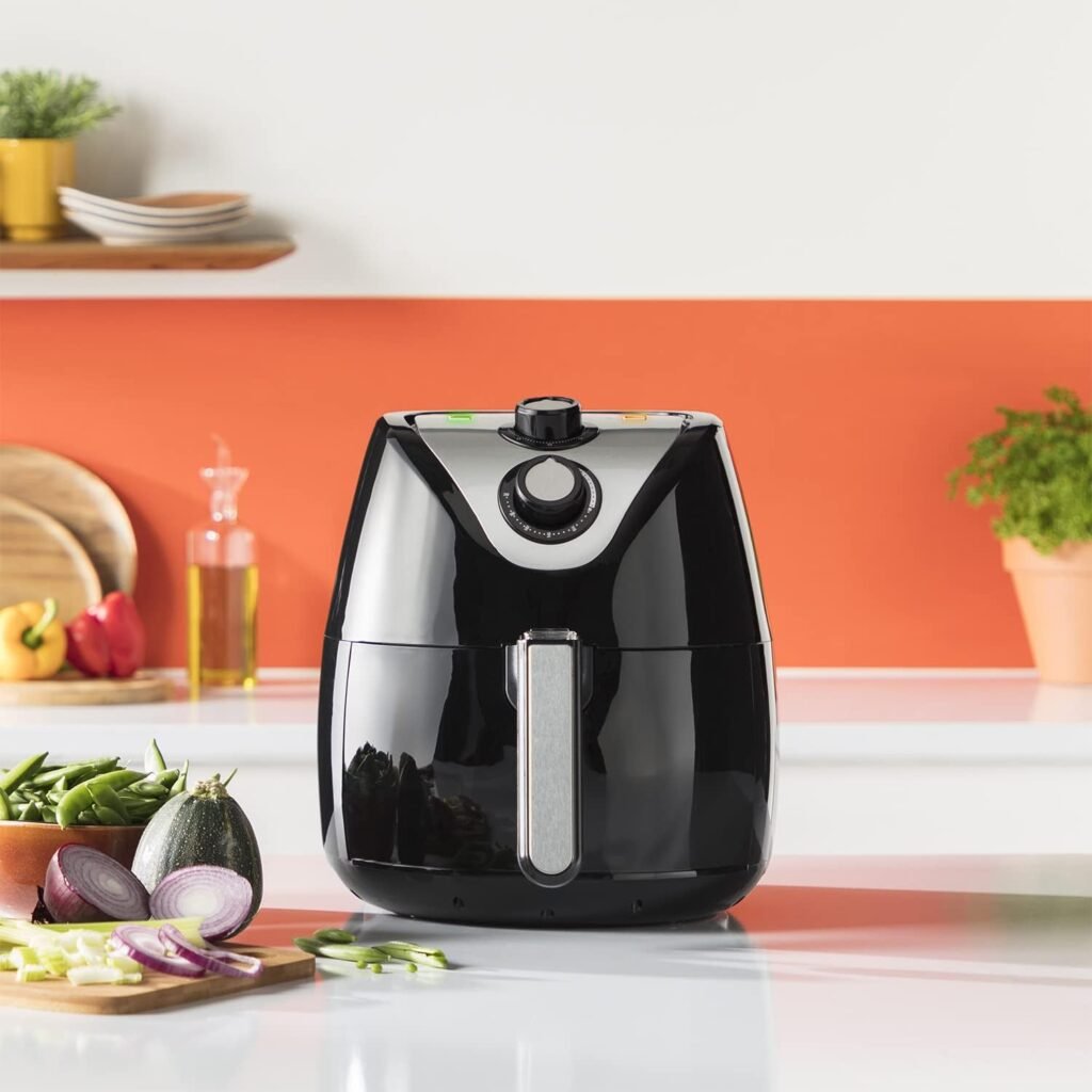 Friteuse sans huile Airfryer Tristar FR-6994-1,2 kg de frites - 4,5 L - Panneau de contrôle analogique